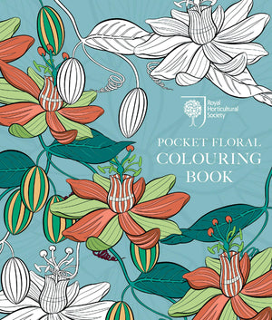 Rhs Pocket Floral Colouring Book