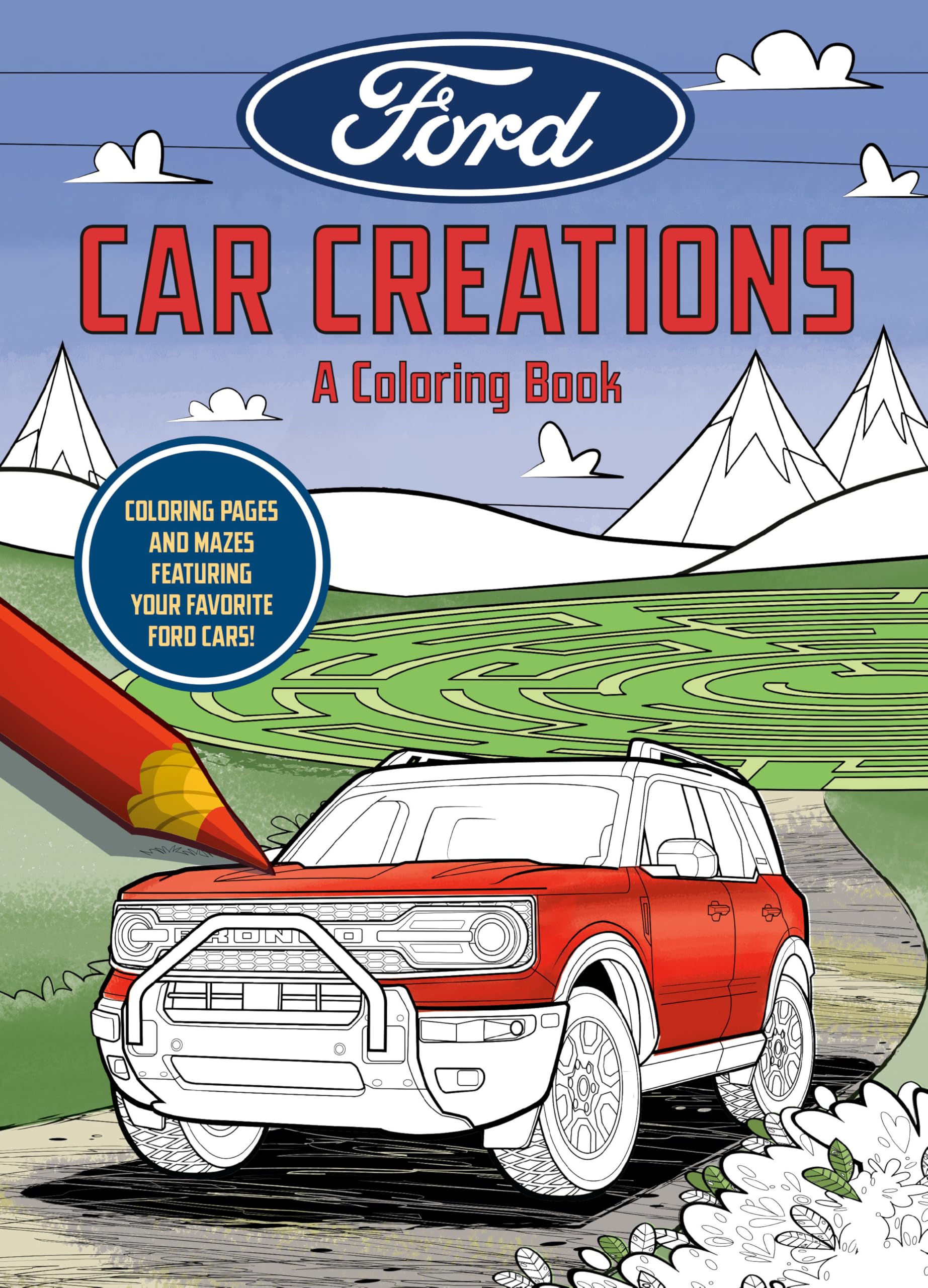 Ford: Car Creations: A Coloring Book