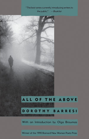 All Of The Above (Barnard New Women Poets),Used