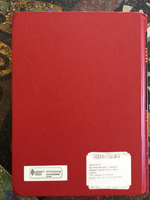 Securities Regulation: Cases And Materials, Seventh Edition (Aspen Casebook),Used