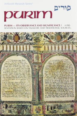 Purim Its Observance And Significance,New