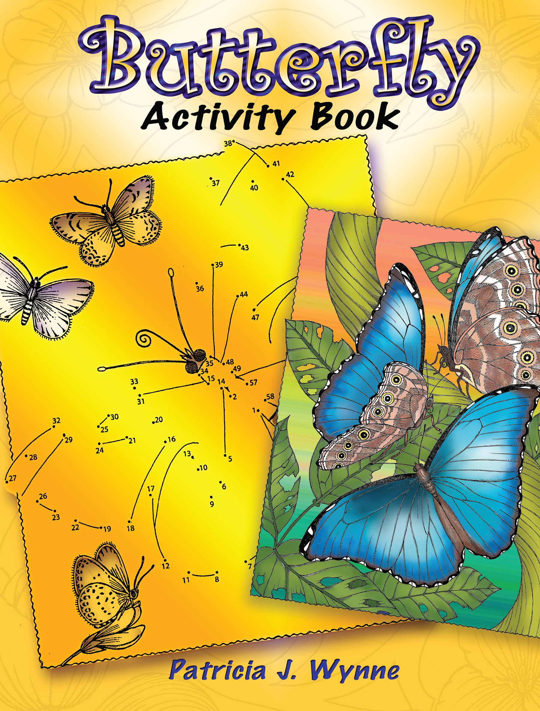 Butterfly Activity Book (Dover Kids Activity Books: Animals),Used
