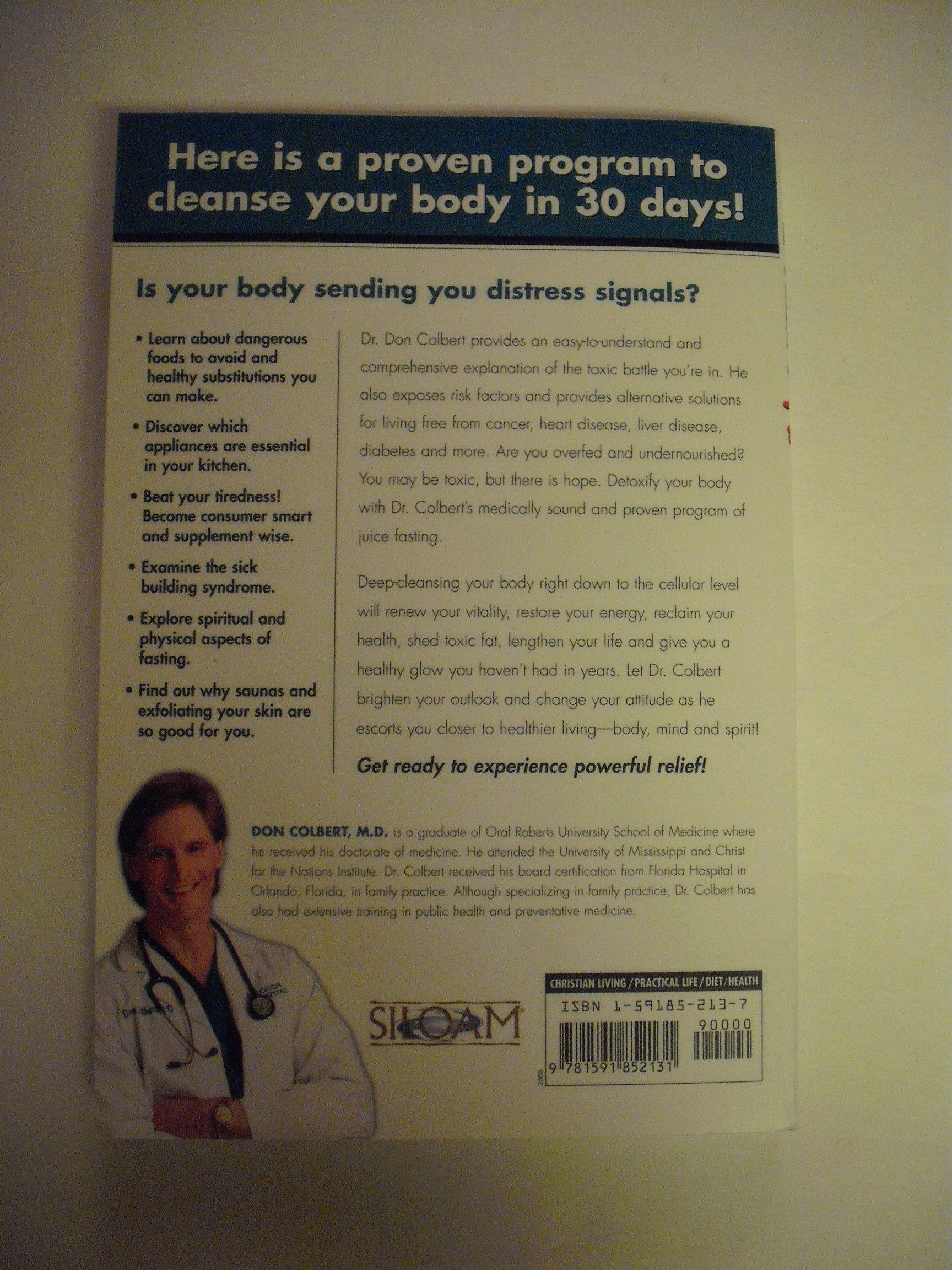 Toxic Relief: Restore health and energy through fasting and detoxification,Used