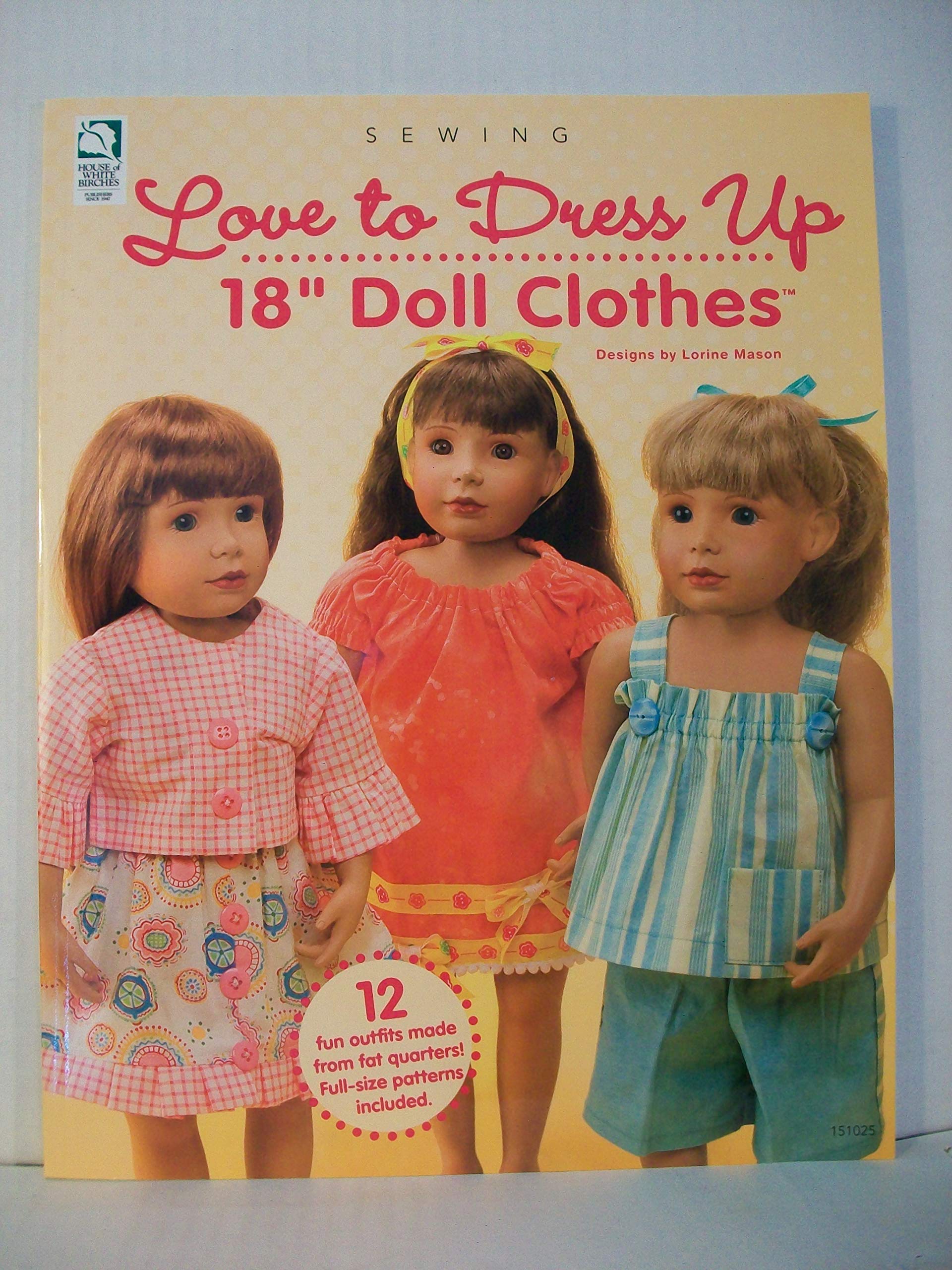 Love to Dress Up 18' Doll Clothes,New