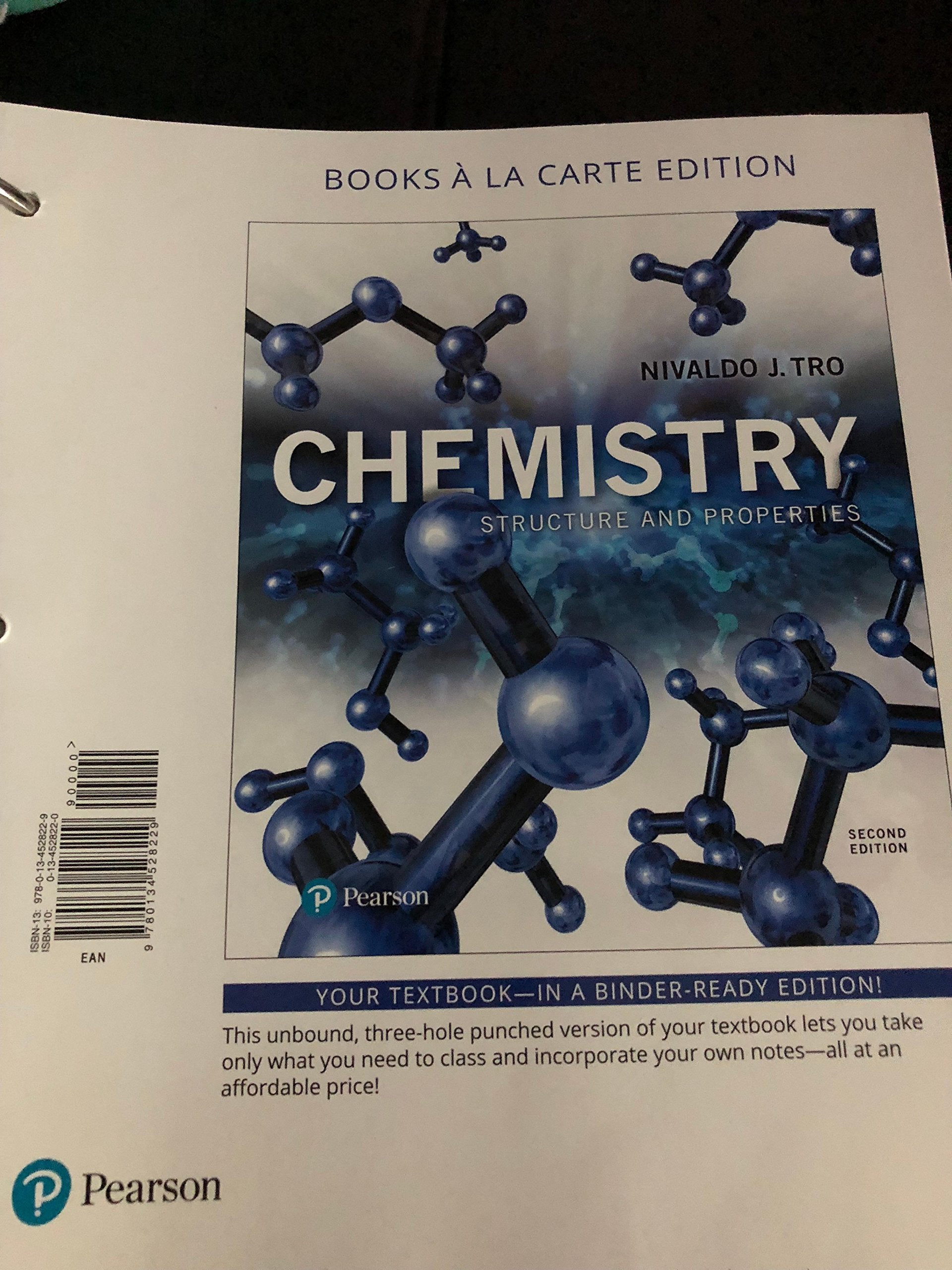 Chemistry: Structure and Properties,Used