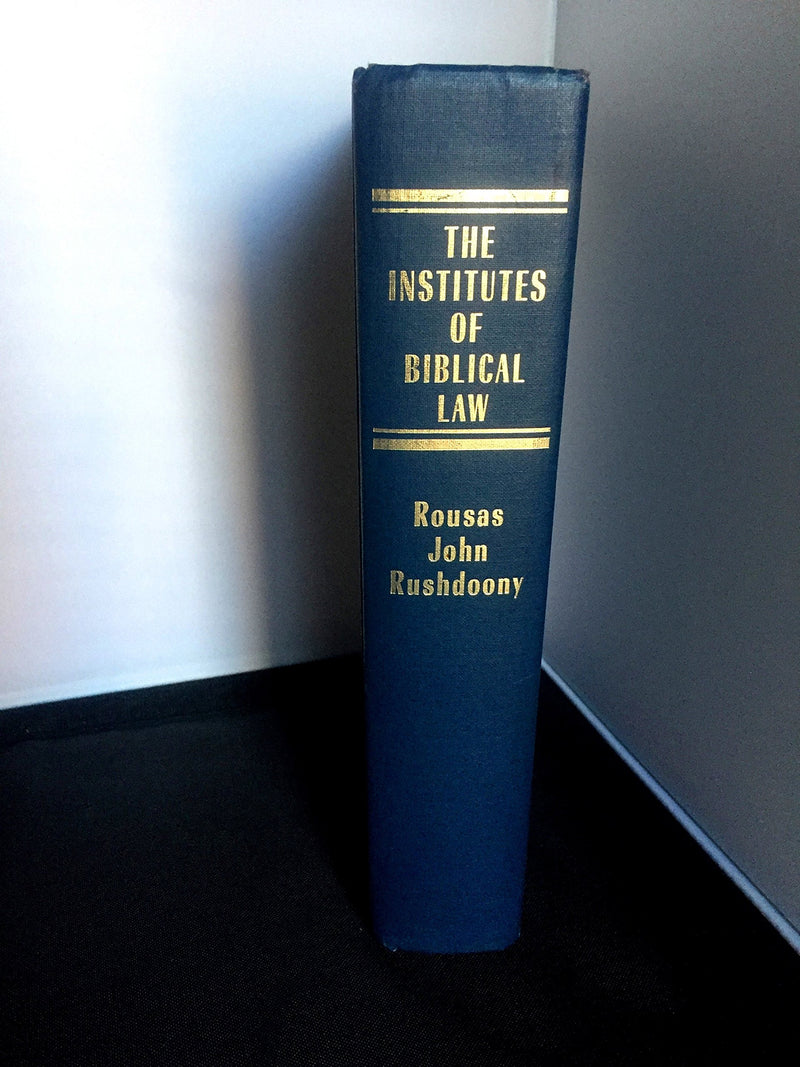 The Institutes of Biblical Law,Used