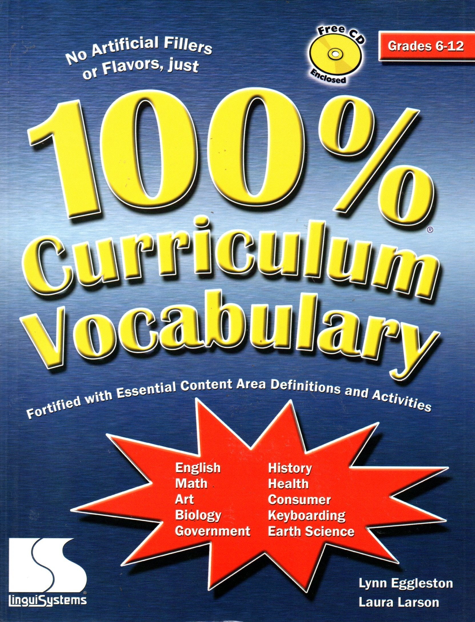 100% curriculum vocabulary,New
