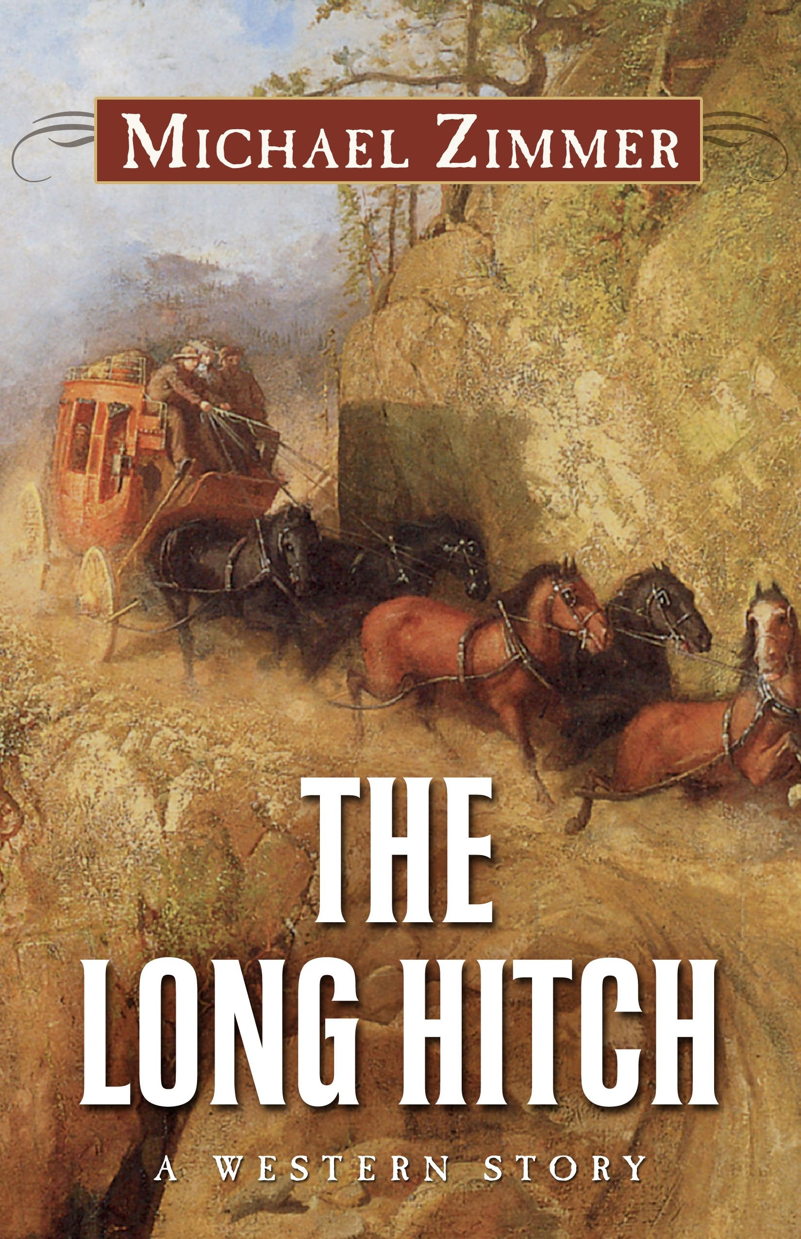 The Long Hitch: A Western Story (Thorndike Press Large Print Western),Used