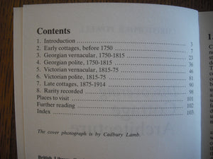 Discovering Cottage Architecture (Shire Discovering),Used