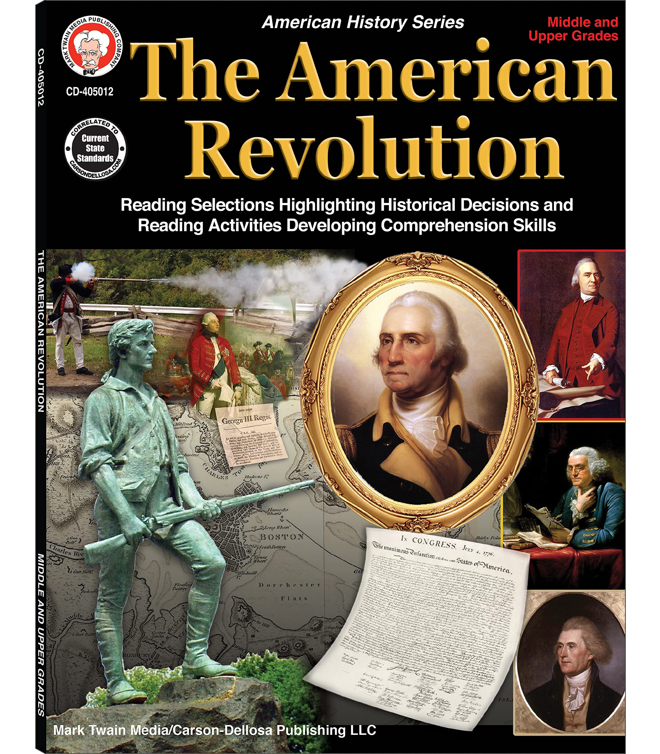 Mark Twain  American Revolution, Grades 5  12 (Volume 3) (American History Series),Used