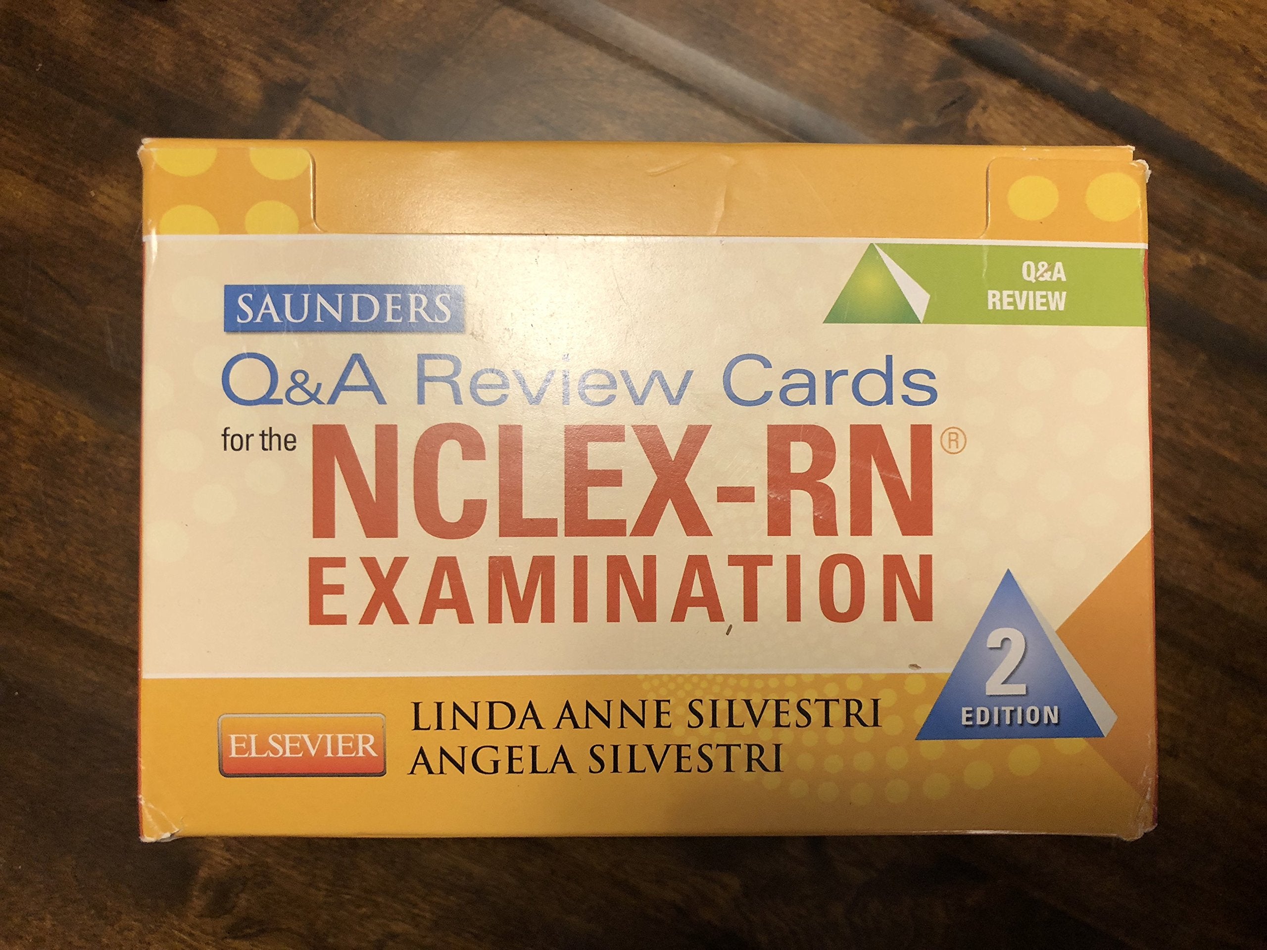 Saunders Q & A Review Cards For The Nclexrn Examination
