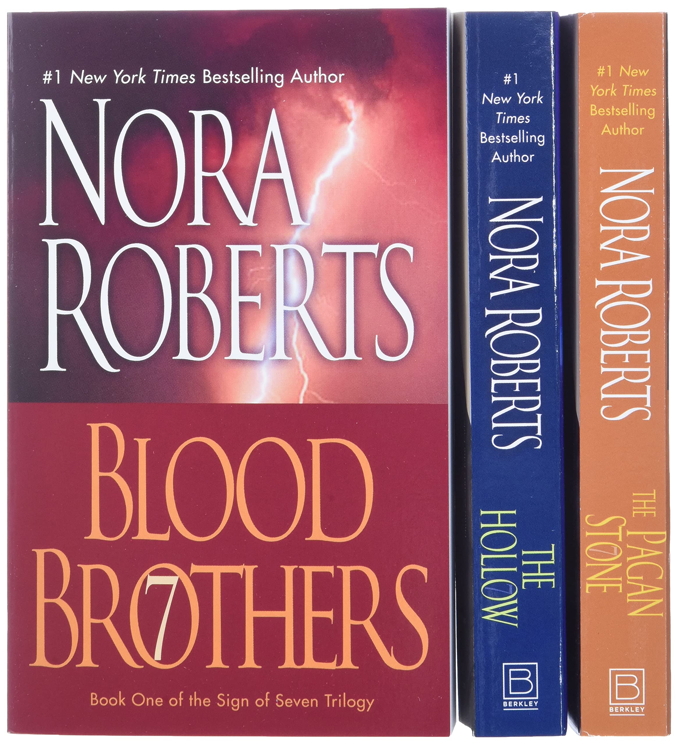 Nora Roberts Sign Of Seven Trilogy Box Set