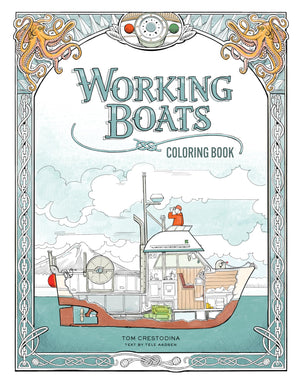 Working Boats Coloring Book,Used