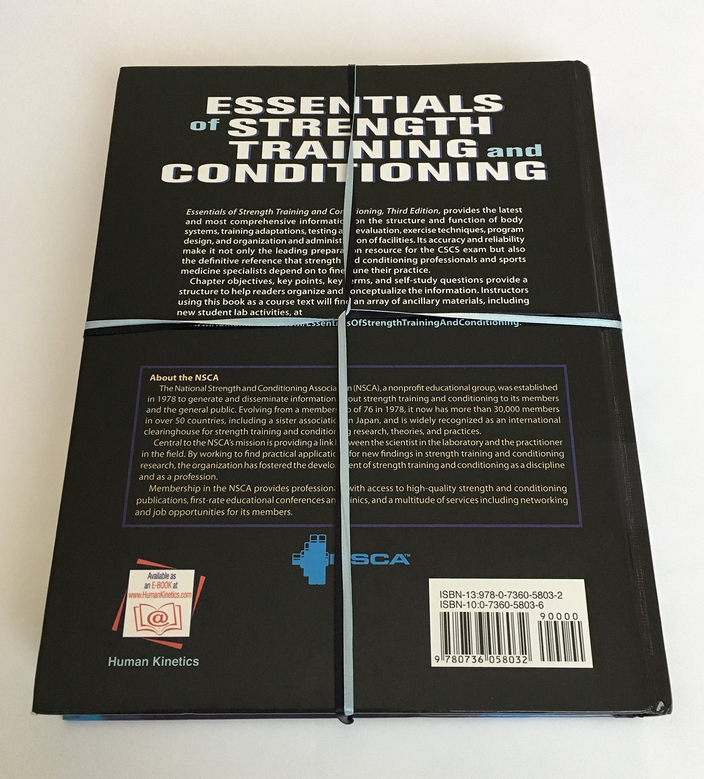 Essentials of Strength Training and Conditioning  3rd Edition,Used