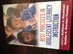 Best Practices in Adolescent Literacy Instruction, First Edition (Solving Problems in the Teaching of Literacy),New