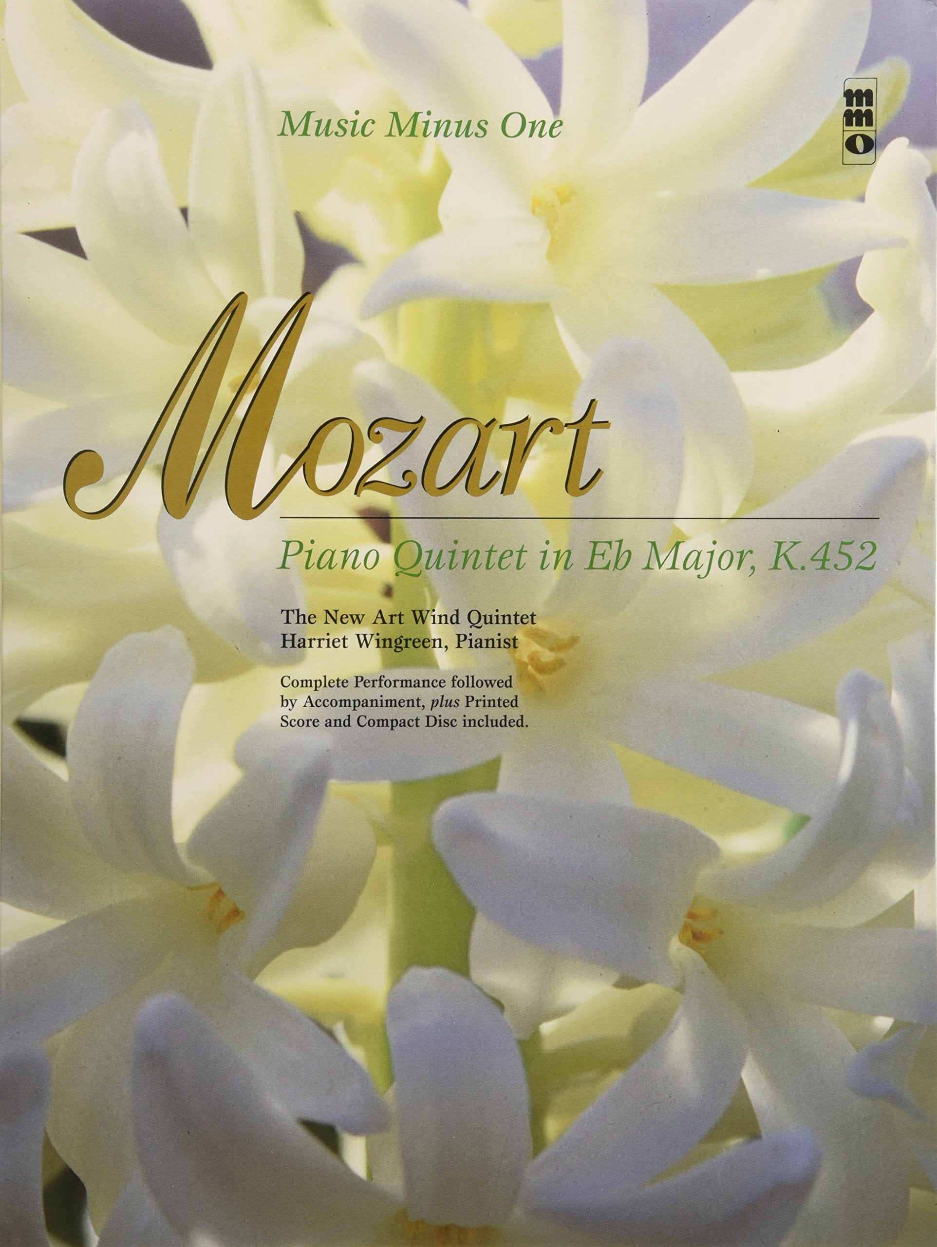 Mozart  Piano Quintet in Eb Major, K.452: Music Minus One Bassoon,New