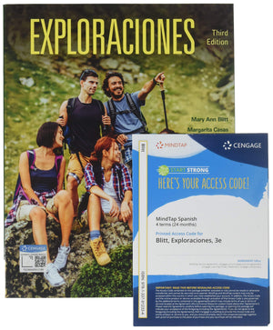 Bundle: Exploraciones, 3Rd + Mindtap, 4 Terms Printed Access Card