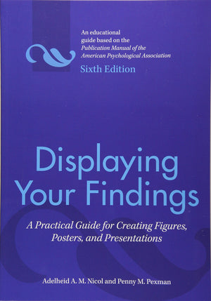 Displaying Your Findings: A Practical Guide For Creating Figures, Posters, And Presentations