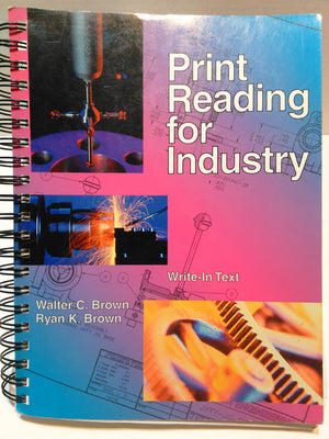 Print Reading for Industry: WriteIn Text,Used