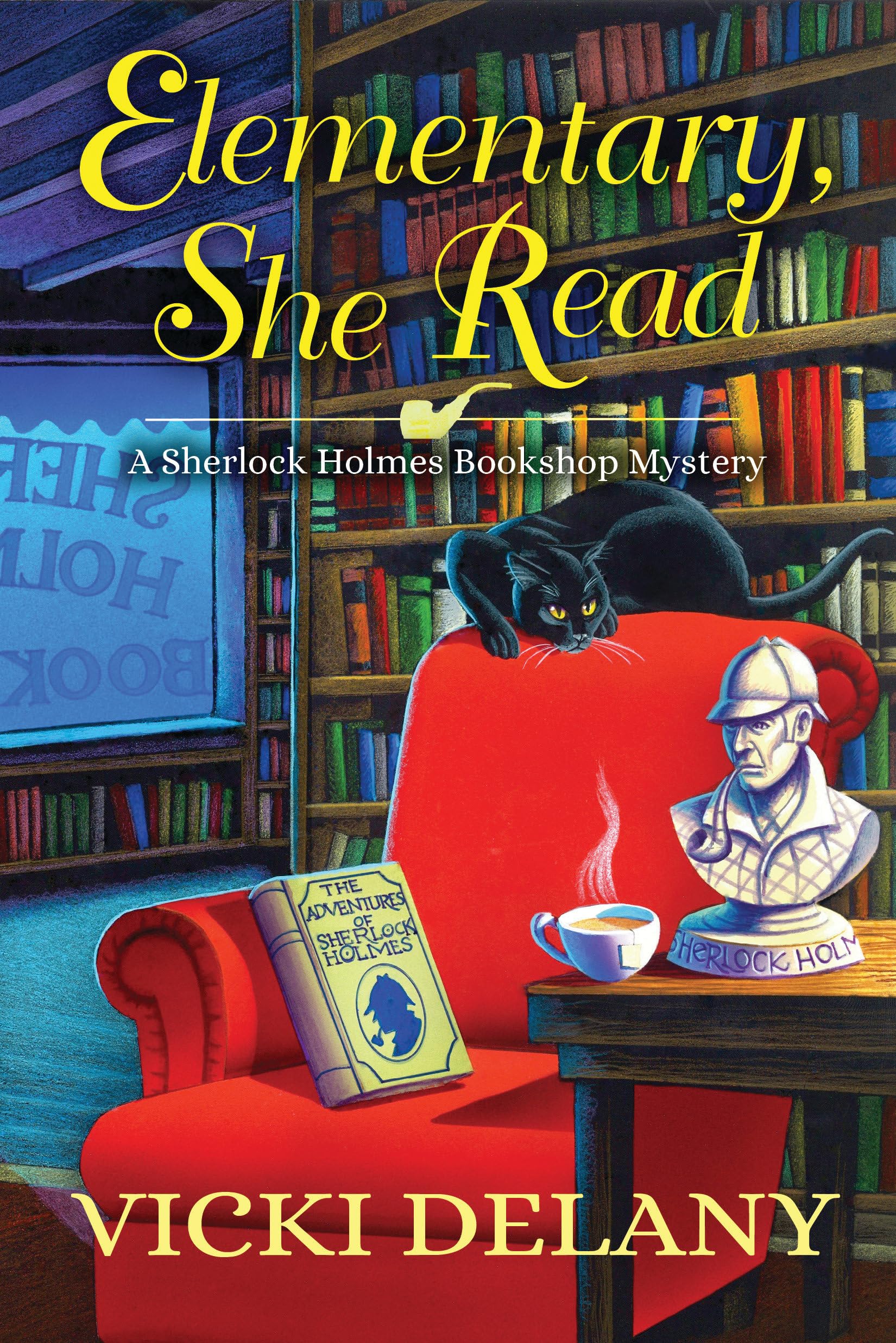 Elementary, She Read: A Sherlock Holmes Bookshop Mystery,Used