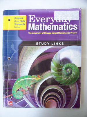 Everyday Mathematics, Grade 6, Consumable Study Links,Used