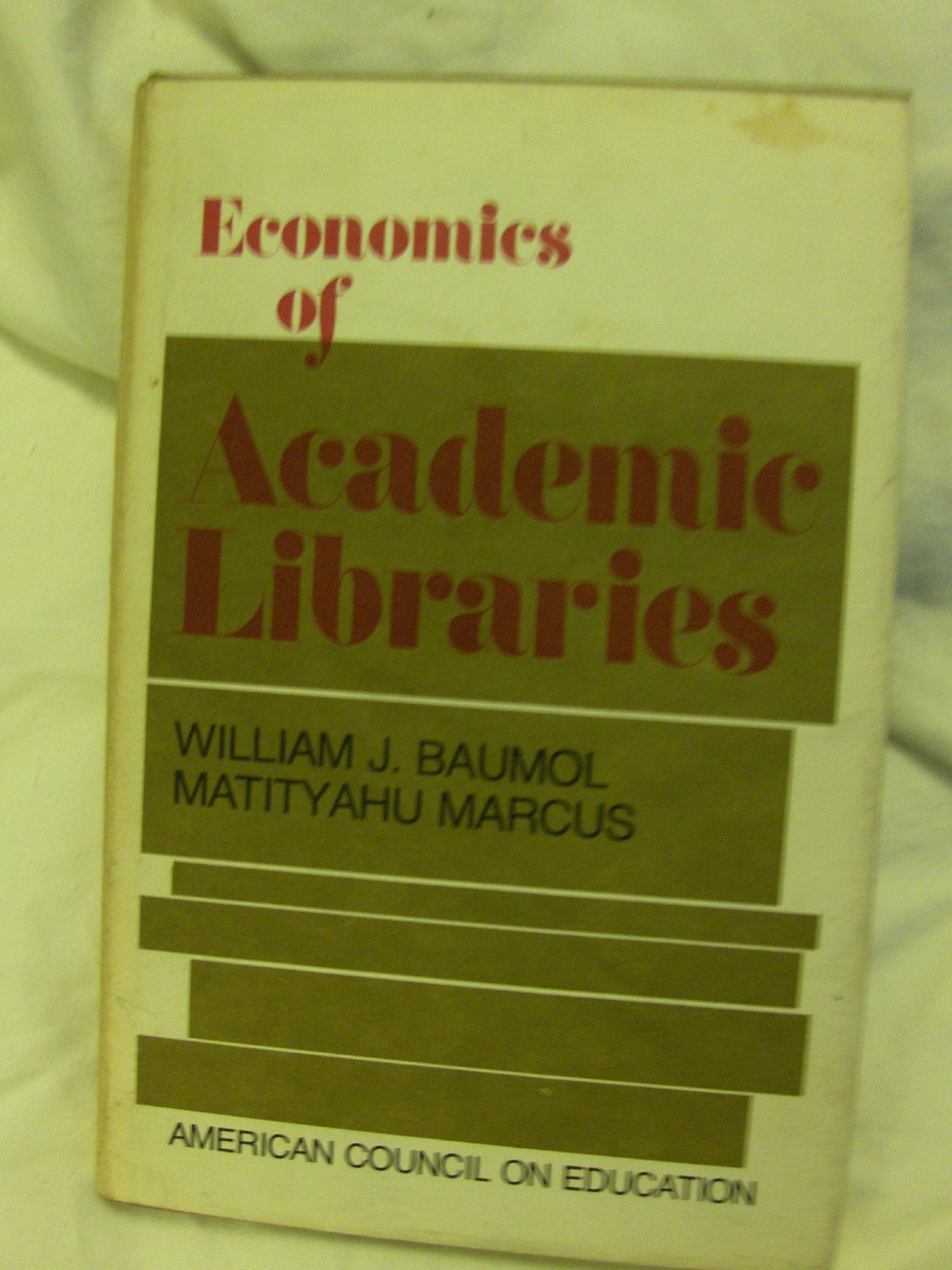 Economics of academic libraries