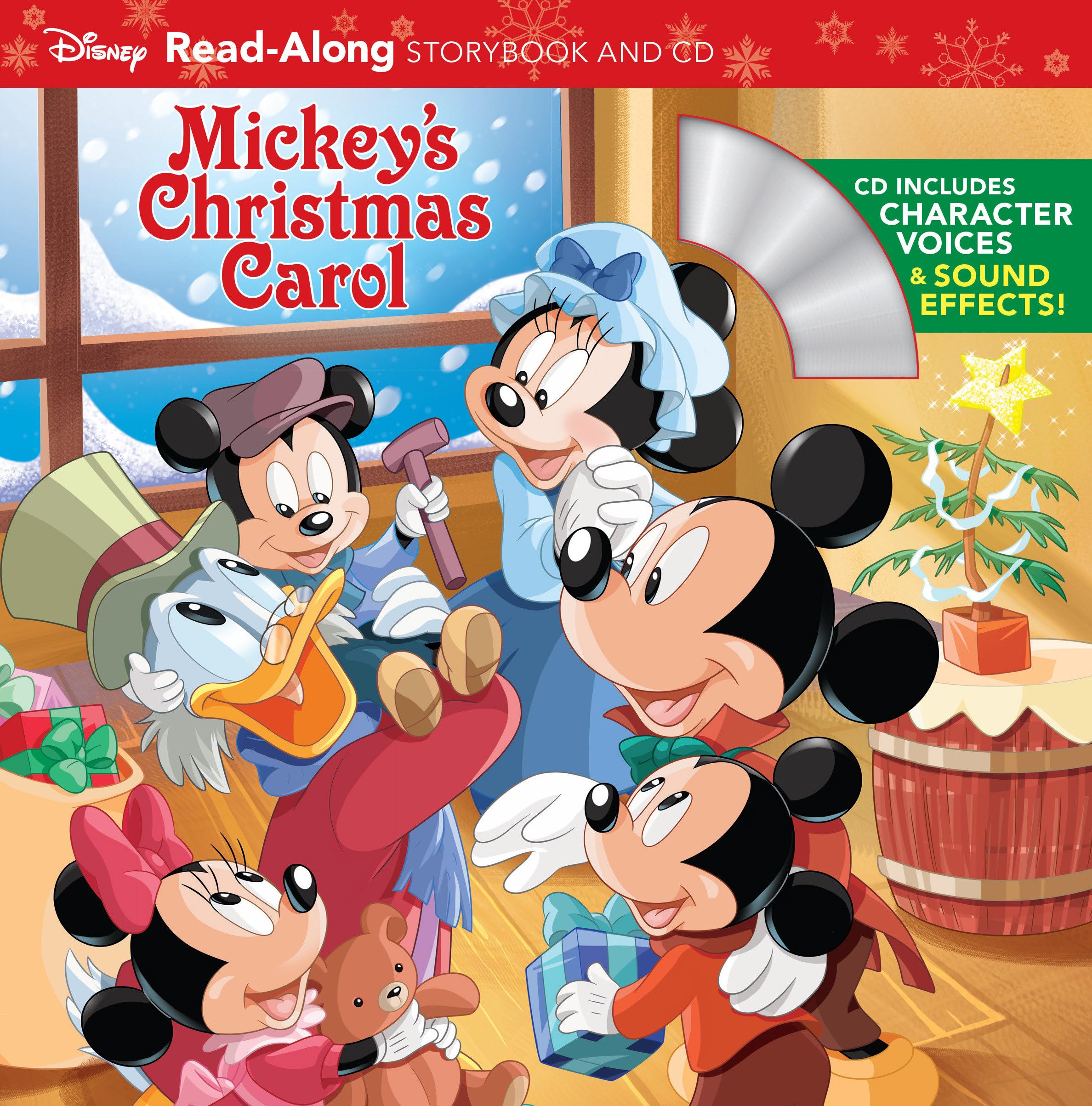 Mickey's Christmas Carol ReadAlong Storybook and CD,New