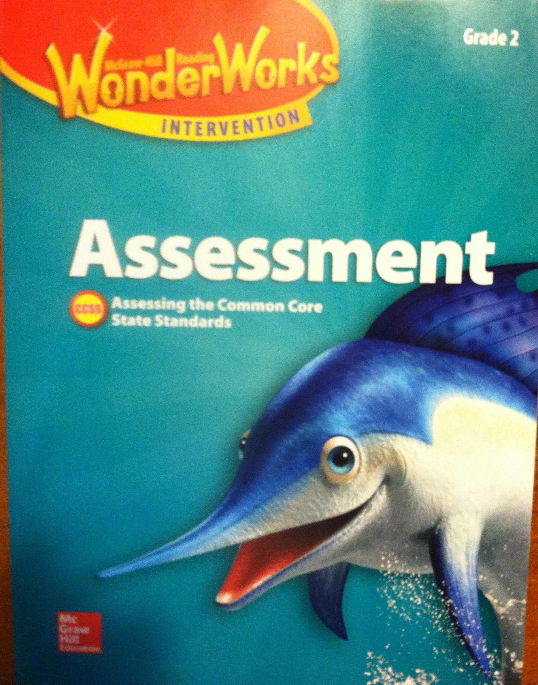 Reading Wonderworks Assessment Black Line Masters Grade 2 (READING INTERVENTION),Used