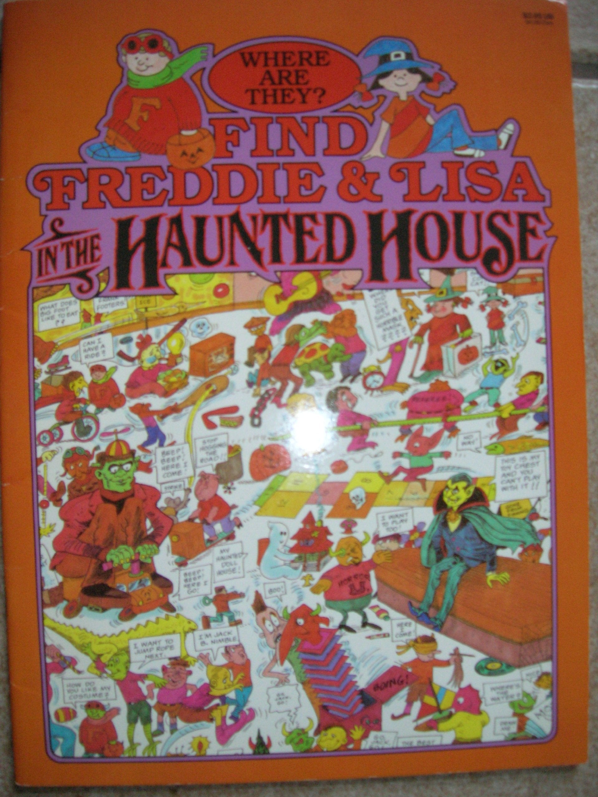Find Freddie and Lisa in the Haunted House,Used