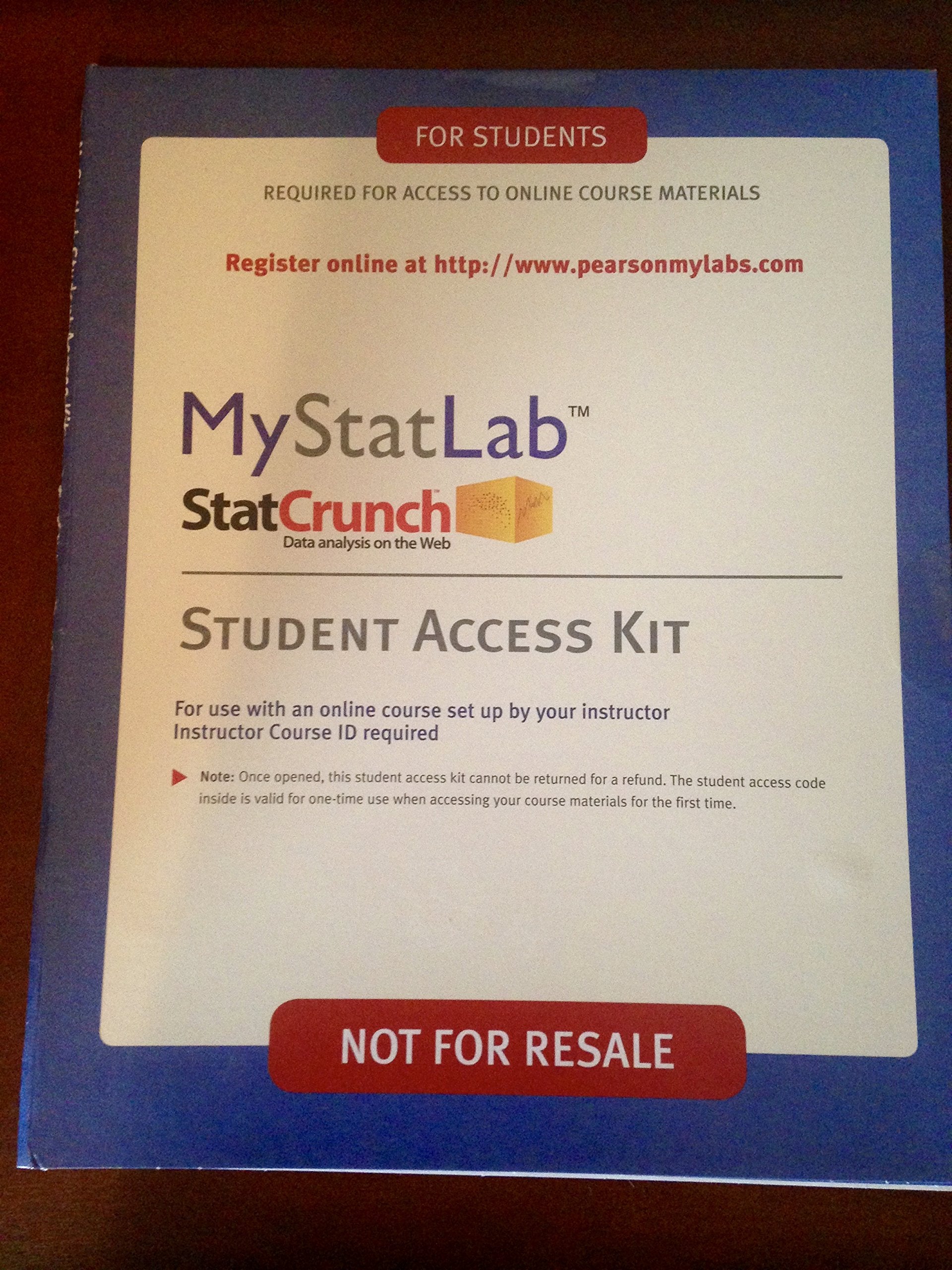 MyLab Statistics  Valuepack Access Card,New