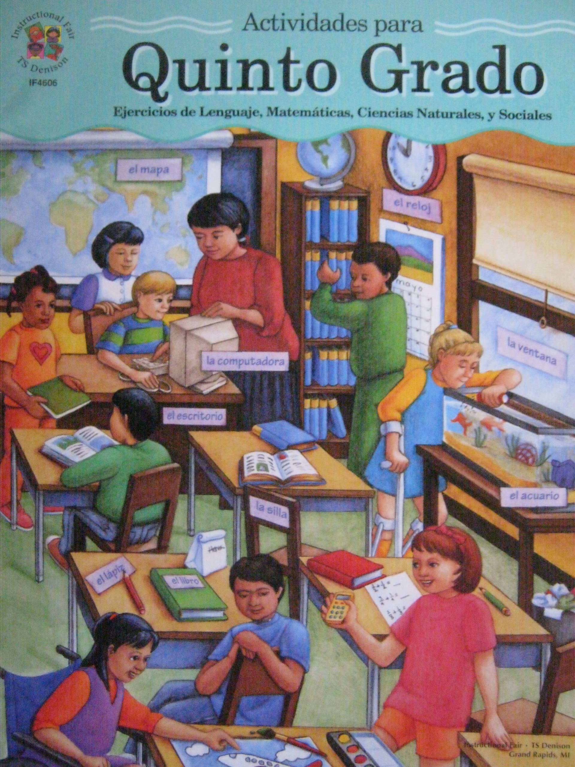 Actividades Para Quinto Grado/Activities for Fifth Grader,Used
