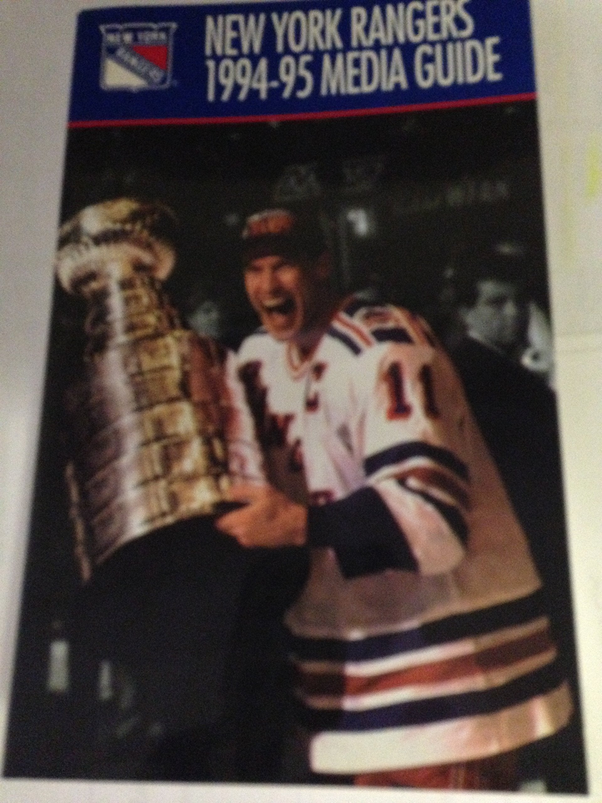 New York Rangers Media Guide, 199495,Used