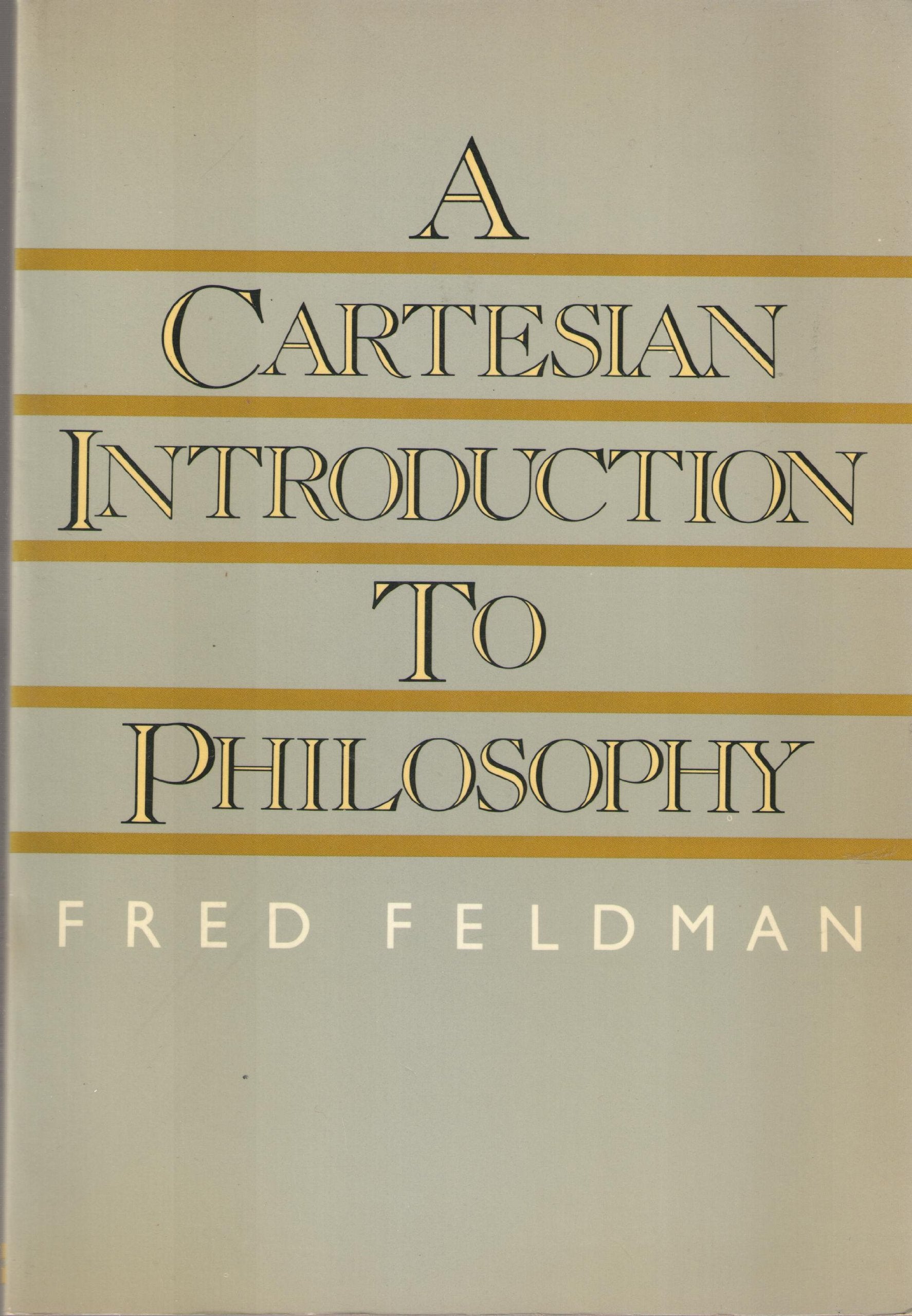 A Cartesian Introduction to Philosophy,Used