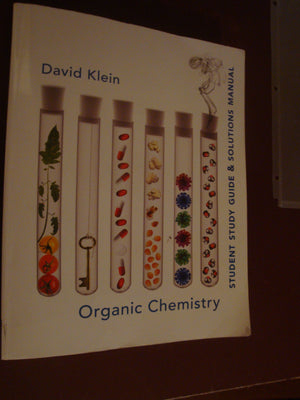 Student Study Guide and Solutions Manual for Organic Chemistry,Used