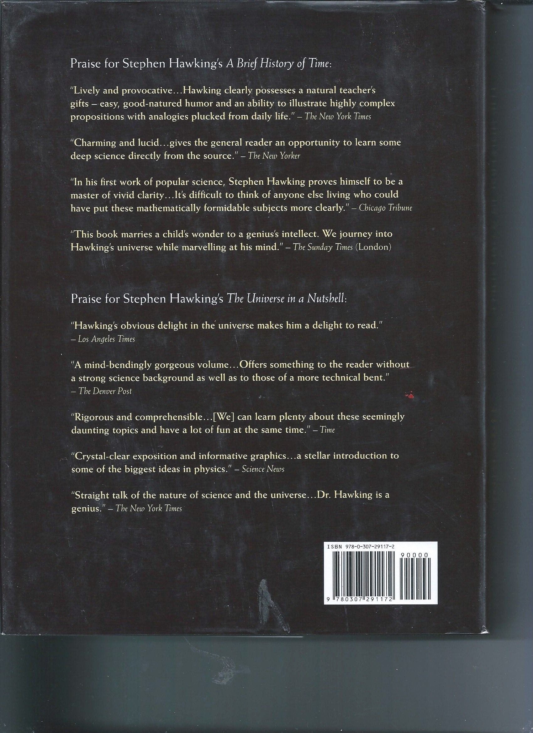 The Illustrated A Brief History of Time / The Universe in a Nutshell  Two Books in One,Used