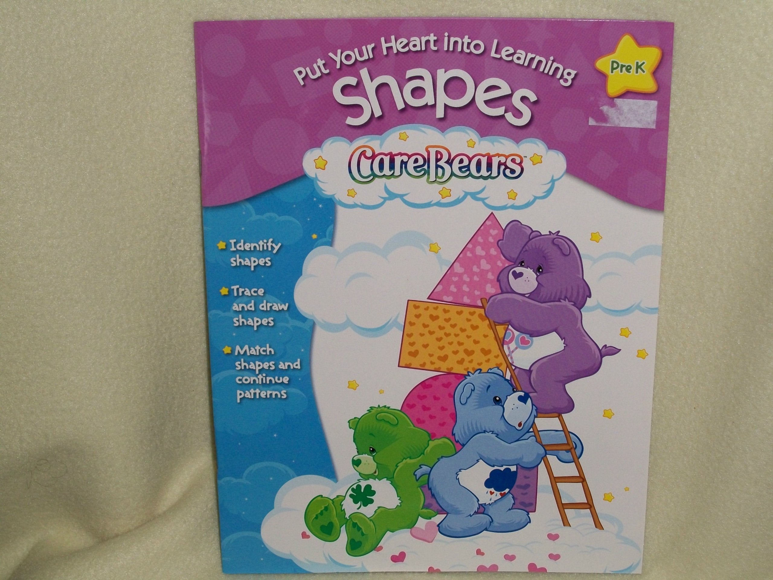 Shapes: Put Your Heart into Learning (Care Bears; Pre K),Used