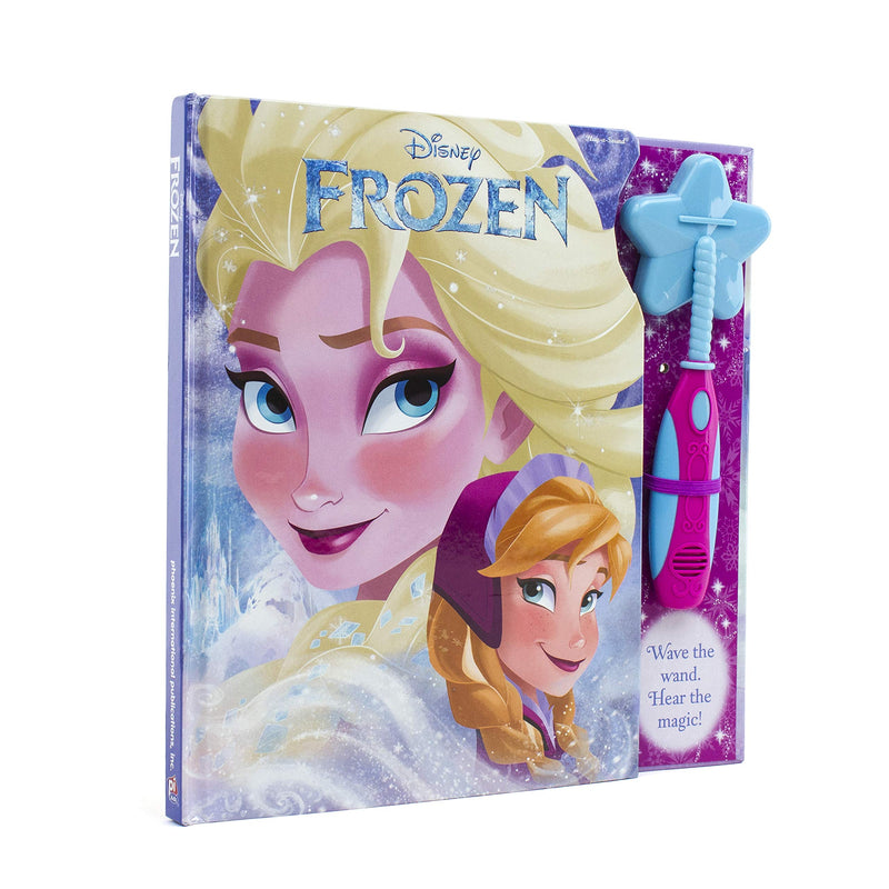 Disney Frozen  Magic Wand and Storybook Set Sound Book  PI Kids,Used