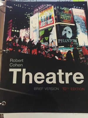 Theatre: Brief Version, 10th Edition,Used