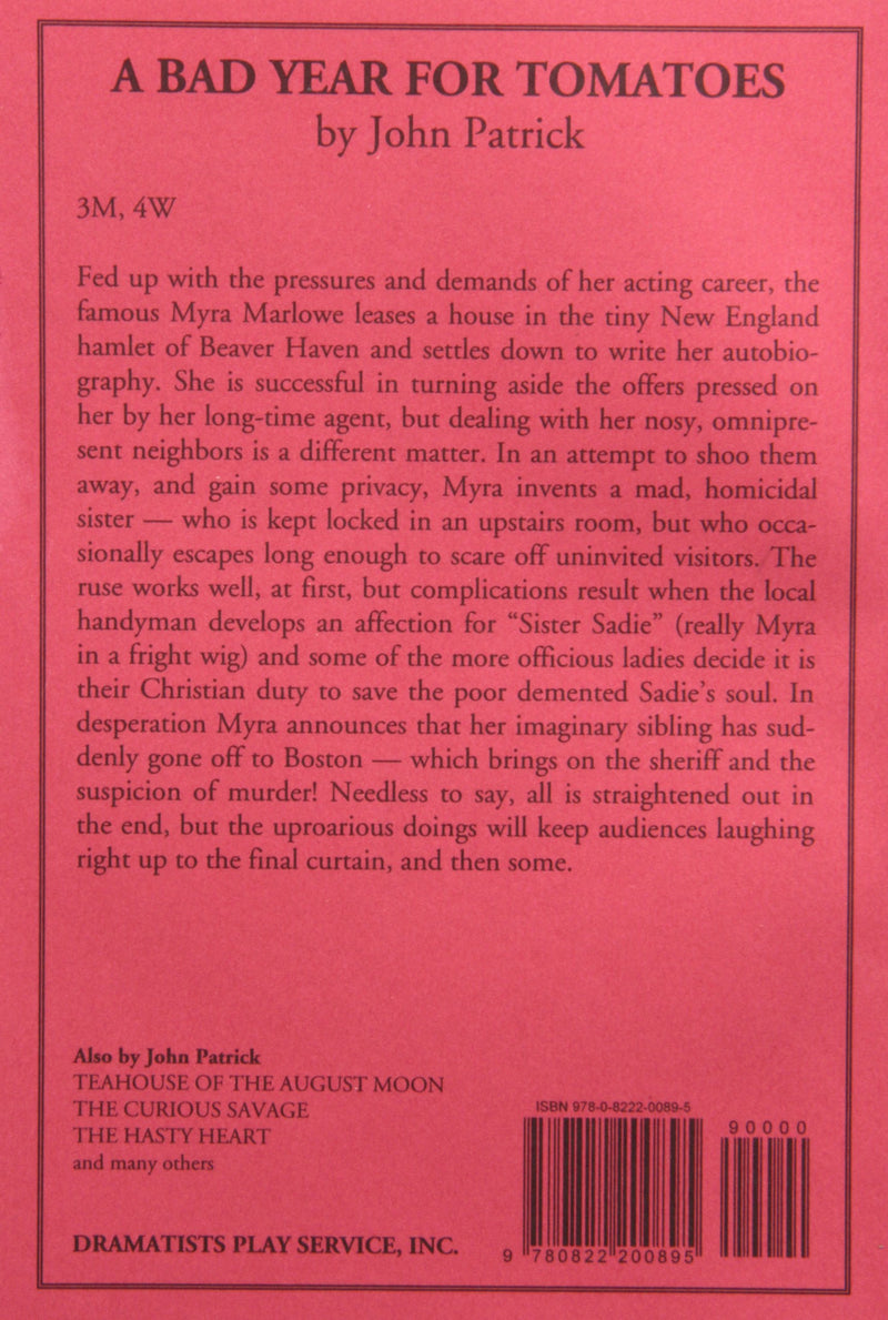 A Bad Year For Tomatoes.,New