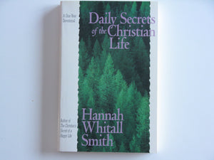 Daily Secrets of the Christian Life,Used