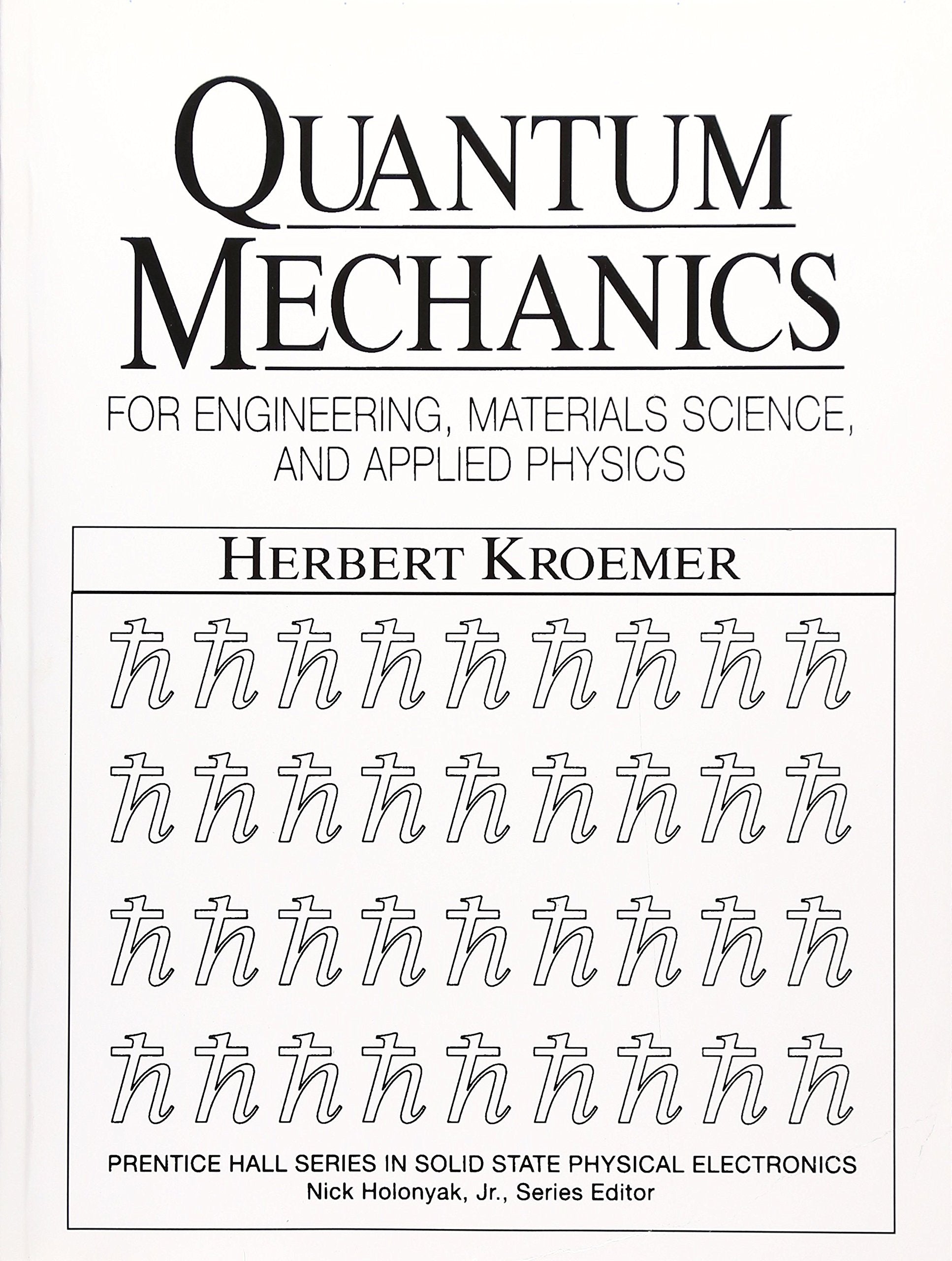 Quantum Mechanics For Engineering: Materials Science and Applied Physics,Used