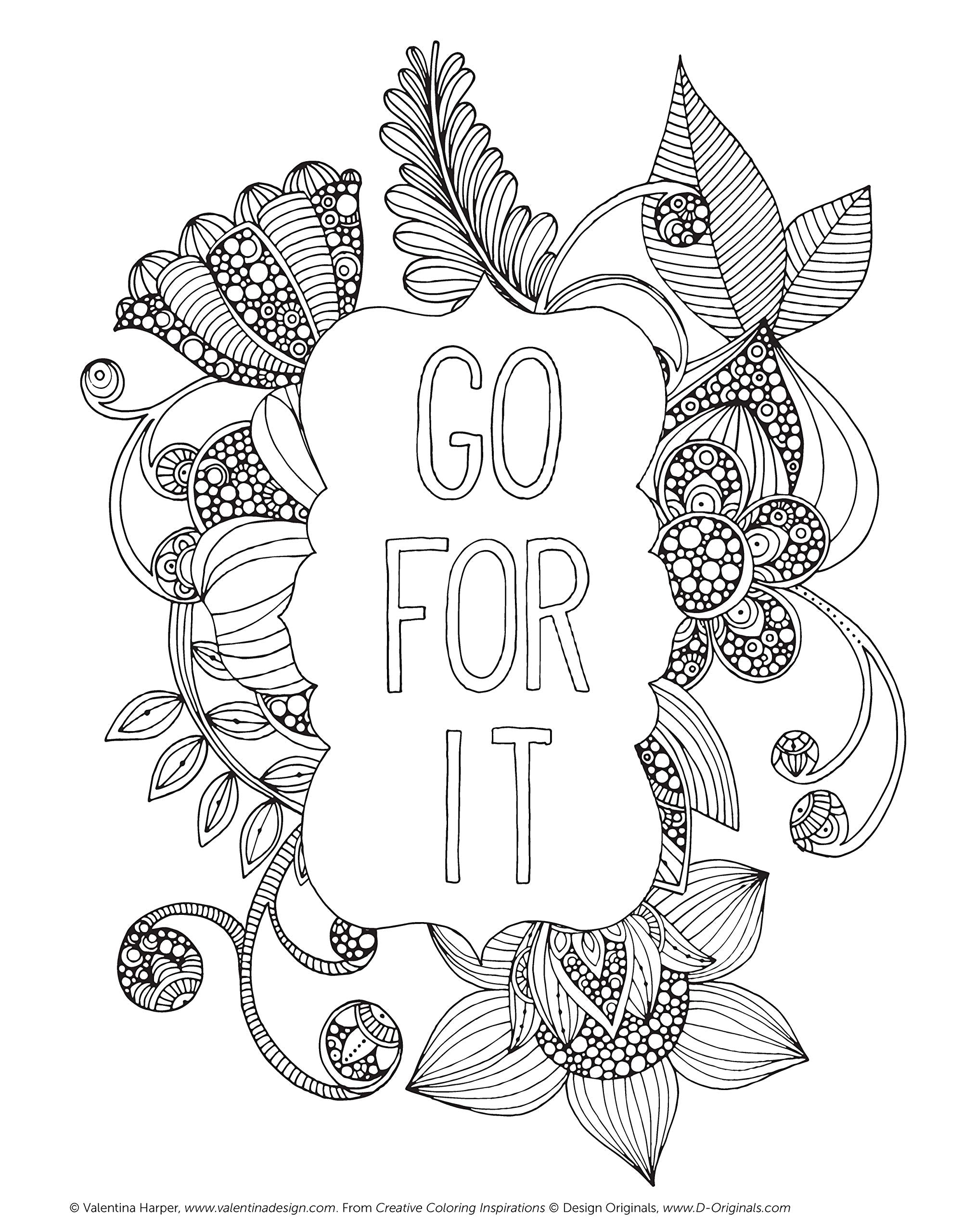 Creative Coloring Inspirations: Art Activity Pages To Relax And Enjoy! (Design Originals) 30 Motivating & Creative Art Activitie,Used