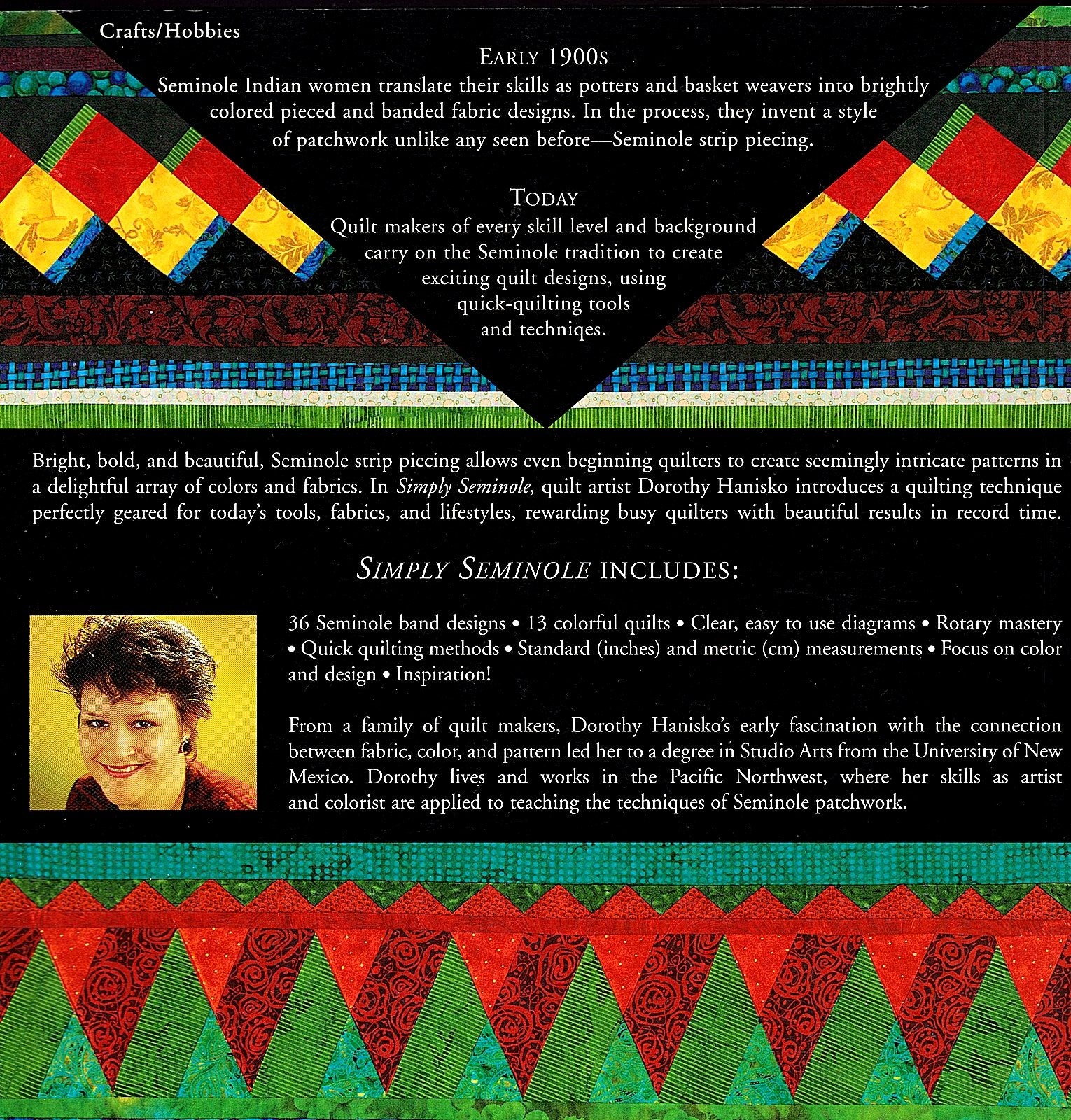 Simply Seminole : Techniques & Designs in Quilt Making,New