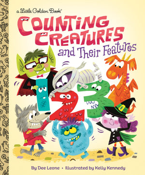 Counting Creatures And Their Features (Little Golden Book)