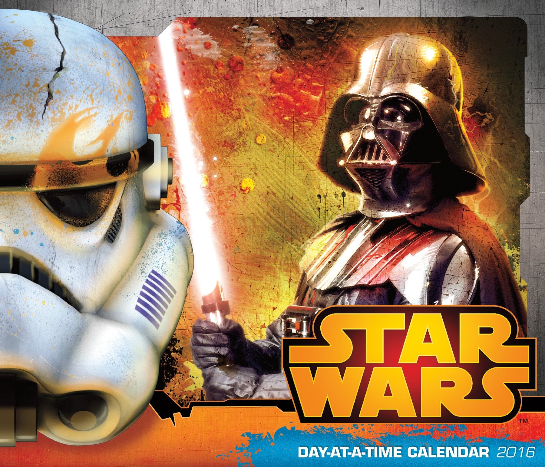 Star Wars Saga DayataTime 2016 Calendar,Used