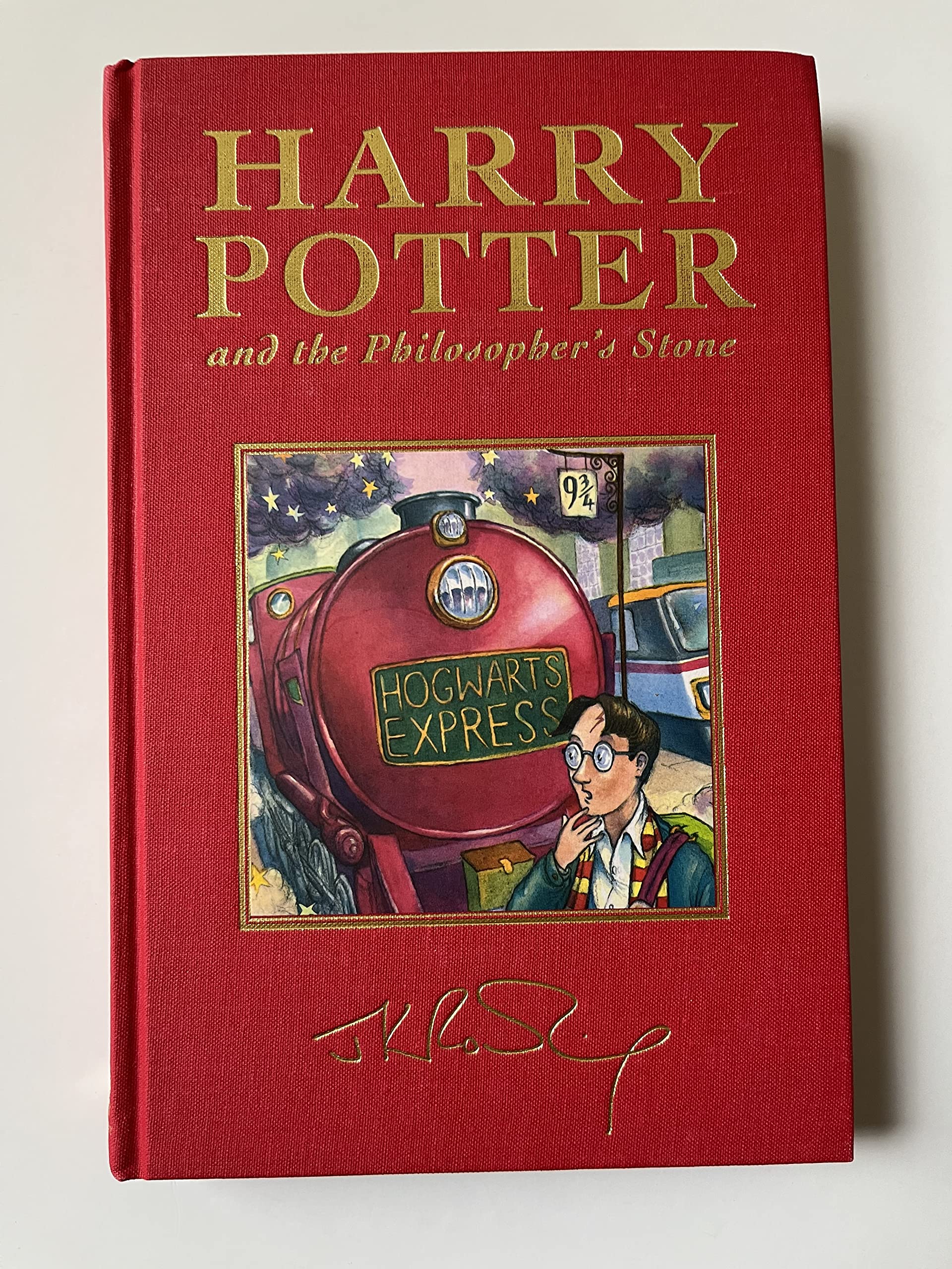 Harry Potter and the Philosopher's Stone, Deluxe British Edition,Used