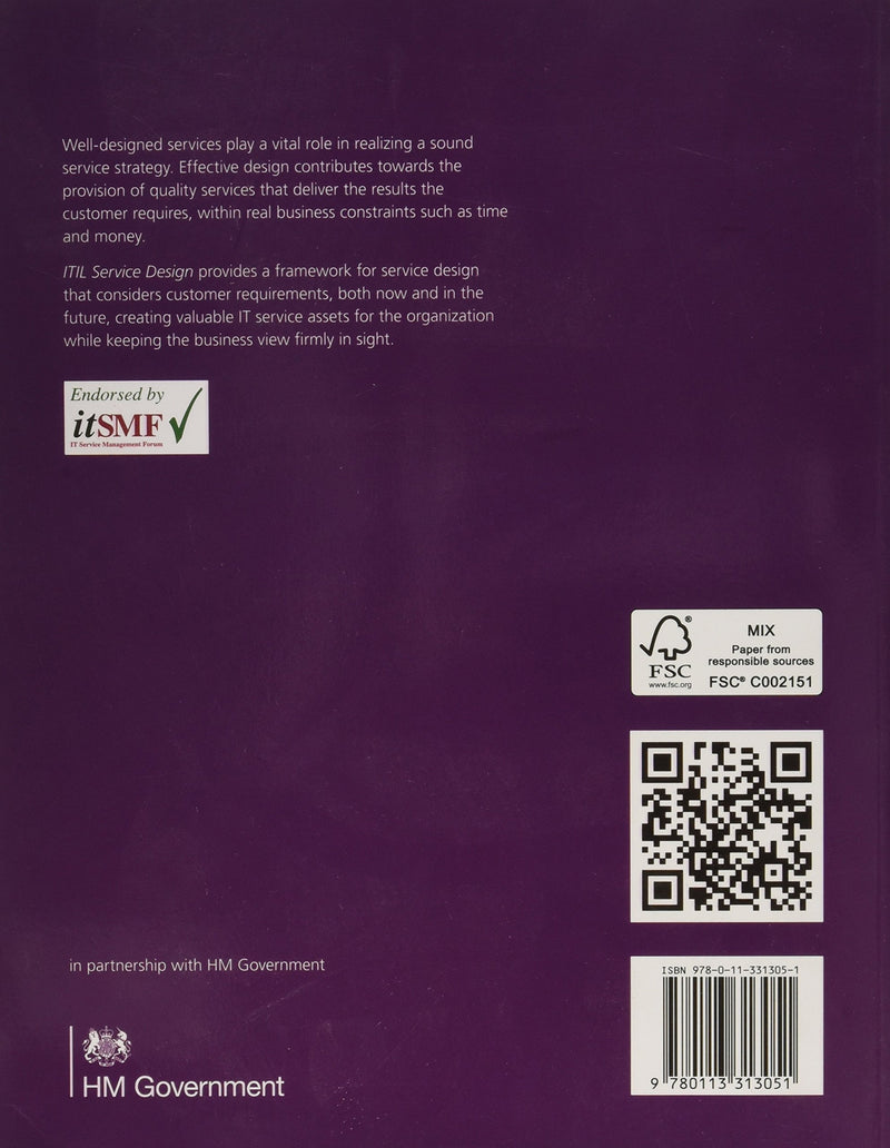 Itil Service Design (Itil Service Lifecycle)