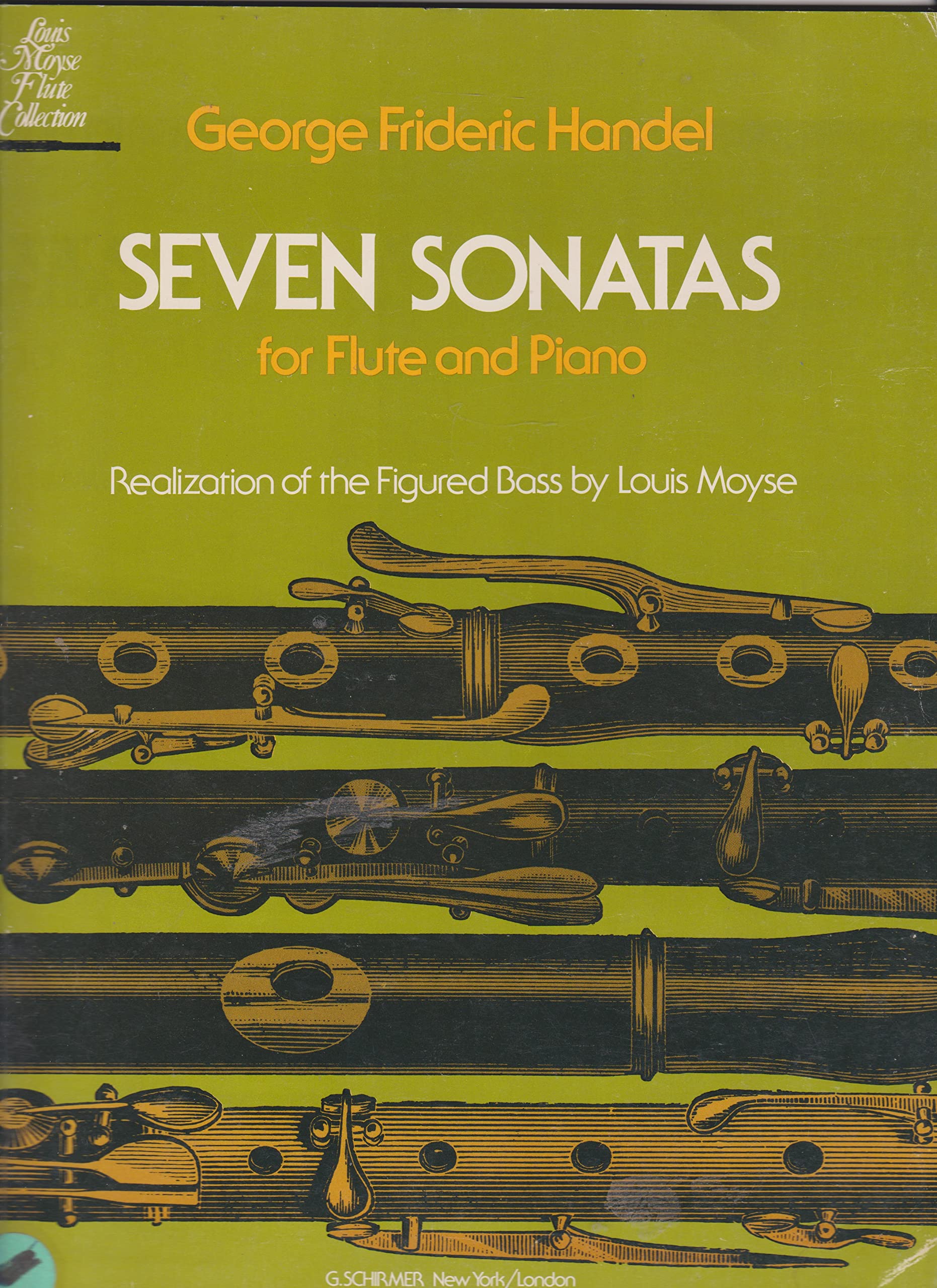 Seven Sonatas: for Flute & Piano,New