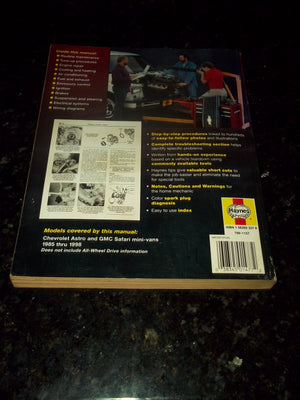 Chevrolet Astro & gmc Safari Mini Van '85'98,Used