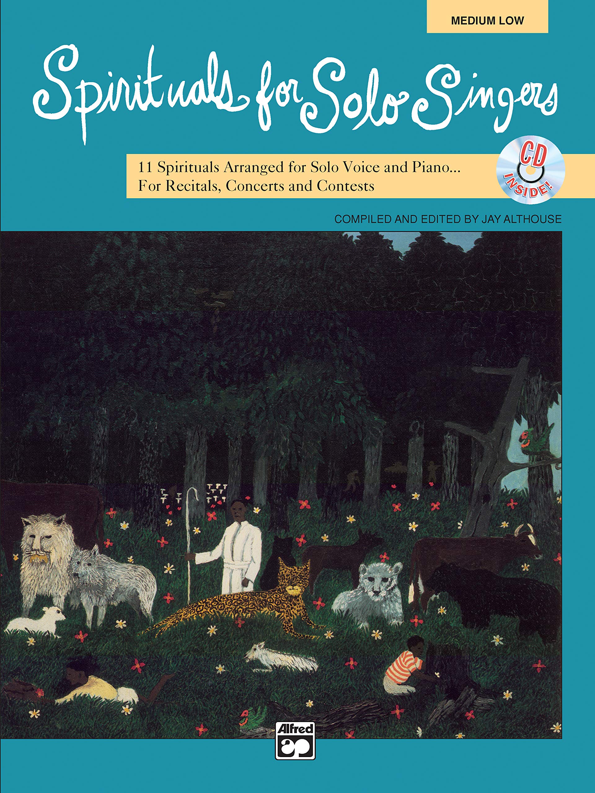Spirituals For Solo Singers Medium Low (Book And Cd),New